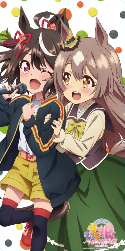 グッズ マット ウマ娘 プリティーダービー Season 2 ラバープレイマット キタサンブラック サトノダイヤモンド アニメイト