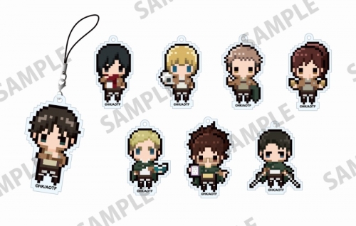 グッズ ストラップ 特価 進撃の巨人 ぷちびっとストラップコレクション アニメイト