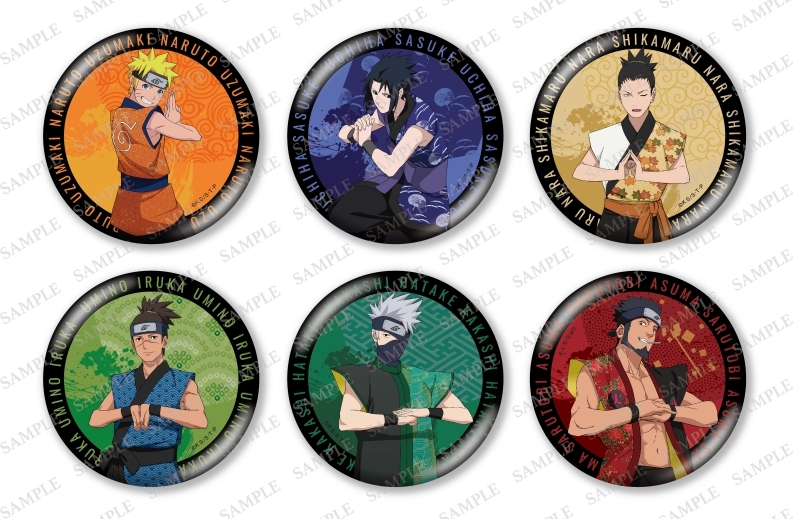 グッズ-バッチ】NARUTO-ナルト- 疾風伝 おおきなキラキラ缶バッジ 