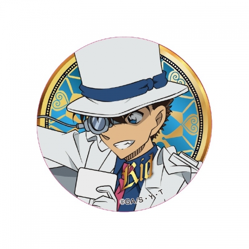 グッズ-バッチ】名探偵コナン メタリック缶バッジ vol.2(怪盗キッド 