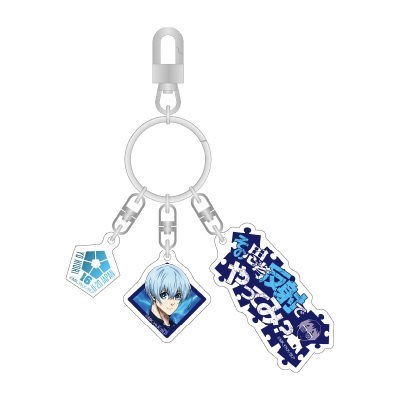 【グッズ-キーホルダー】ブルーロック 3連アクリルキーホルダー(氷織羊)