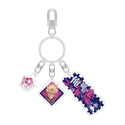 【グッズ-キーホルダー】ブルーロック 3連アクリルキーホルダー(士道龍聖)