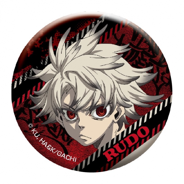 【グッズ-バッチ】ガチアクタ メタリック缶バッジ(ルド)