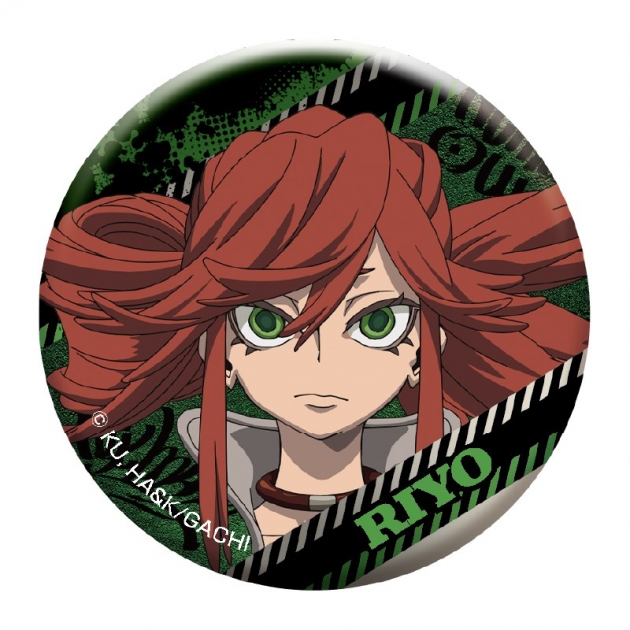 【グッズ-バッチ】ガチアクタ メタリック缶バッジ(リヨウ)