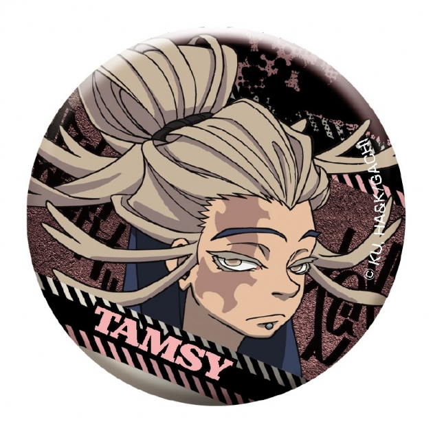 【グッズ-バッチ】ガチアクタ メタリック缶バッジ(タムジー)