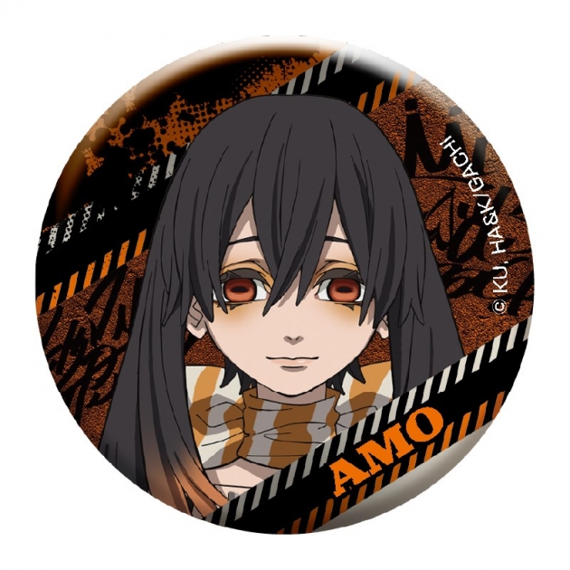 【グッズ-バッチ】ガチアクタ メタリック缶バッジ(アモ)