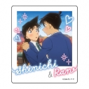 【グッズ-マグネット】名探偵コナン インスタントフォトマグネット vol.10(新一&蘭)の画像