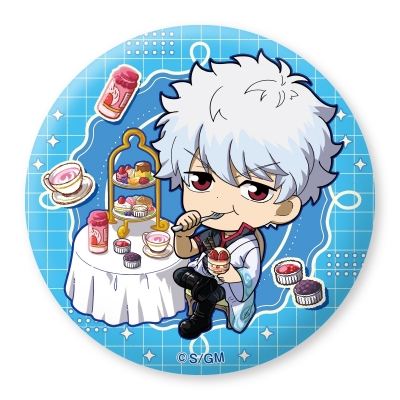 【グッズ-ミラー】新劇場版 銀魂 -吉原大炎上- 缶ミラー(銀時)