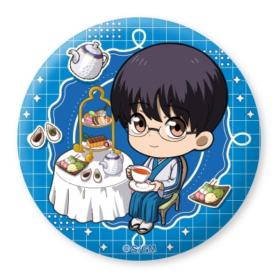 【グッズ-ミラー】新劇場版 銀魂 -吉原大炎上- 缶ミラー(新八)