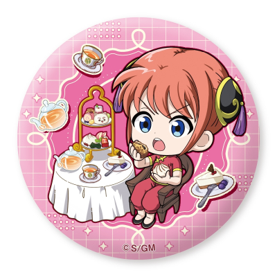 【グッズ-ミラー】新劇場版 銀魂 -吉原大炎上- 缶ミラー(神楽)