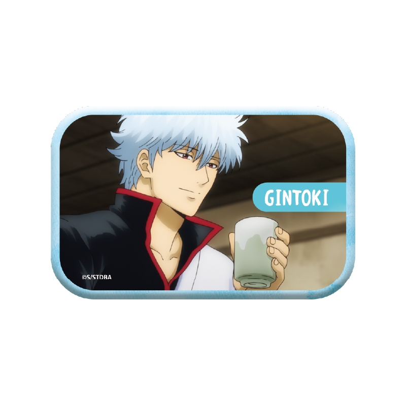 【グッズ-バッチ】銀魂 メモリアルカット缶バッジ（銀時）