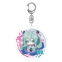 【グッズ-キーホルダー】ピアプロキャラクターズ ぷちふれ アクリルキーホルダー(初音ミク2)の画像