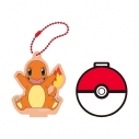 【グッズ-キーホルダー】ポケットモンスター スタンドコースターキーチェーン ヒトカゲの画像