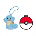 【グッズ-キーホルダー】ポケットモンスター スタンドコースターキーチェーン ゼニガメの画像