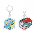 【グッズ-チャーム】ポケットモンスター アクリルマーカーチャームセット vol.5 タツベイ&ボーマンダの画像