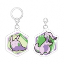 【グッズ-チャーム】ポケットモンスター アクリルマーカーチャームセット vol.5 ヌメラ&ヌメルゴンの画像