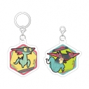 【グッズ-チャーム】ポケットモンスター アクリルマーカーチャームセット vol.5 ドラメシヤ&ドラパルトの画像