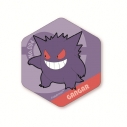 【グッズ-マグネット】ポケットモンスター ポケモン ハニカムアクリルマグネット BIG vol.7 ゲンガーの画像
