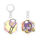【グッズ-チャーム】ポケットモンスター ポケモン アクリルマーカーチャームセット vol.6 フワンテ&フワライドの画像