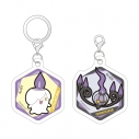 【グッズ-チャーム】ポケットモンスター ポケモン アクリルマーカーチャームセット vol.6 ヒトモシ&シャンデラの画像