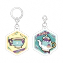 【グッズ-チャーム】ポケットモンスター ポケモン アクリルマーカーチャームセット vol.6 ヤバチャ&ポットデスの画像