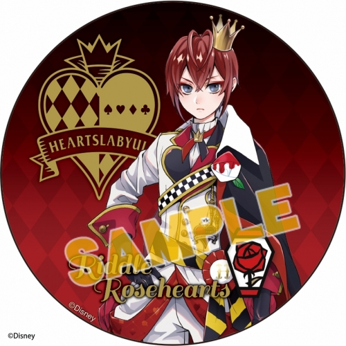 グッズ コースター ディズニー ツイステッドワンダーランド キャラコースター リドル ローズハート アニメイト