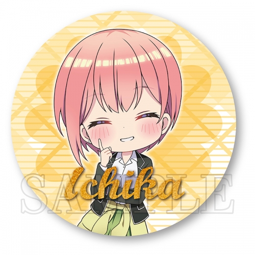 グッズ バッチ 五等分の花嫁 刺繍缶バッジ 中野一花 アニメイト