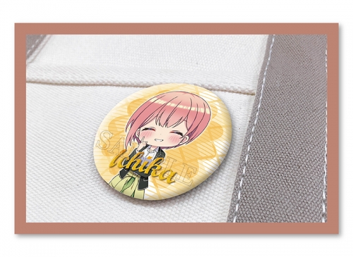 グッズ バッチ 五等分の花嫁 刺繍缶バッジ 中野一花 アニメイト