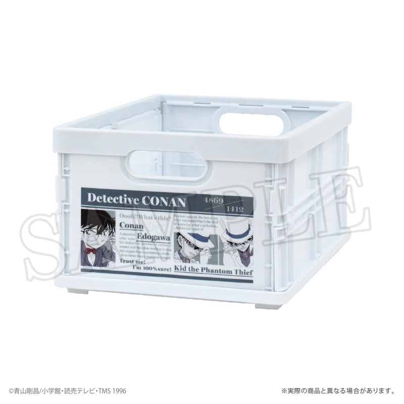 【グッズ-収納BOX】名探偵コナン キャラコンテナ Newspaper