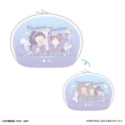 【グッズ-ポーチ】忍たま乱太郎 クリアシェルポーチ 五年生