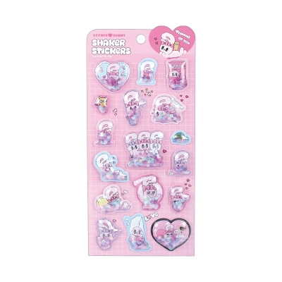 【グッズ-シール】エスターバニー シェイカーシール リボンバニー