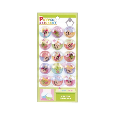 【グッズ-シール】クレヨンしんちゃん ポップルシール チョコビ