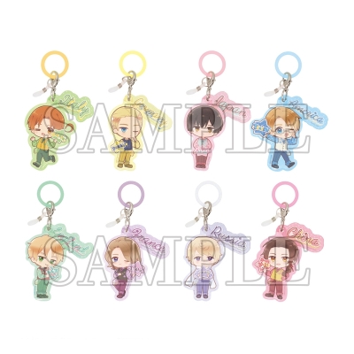 【グッズ-チャーム】ヘタリアWorld★Stars トレーディングマーカーチャーム サンキューカード