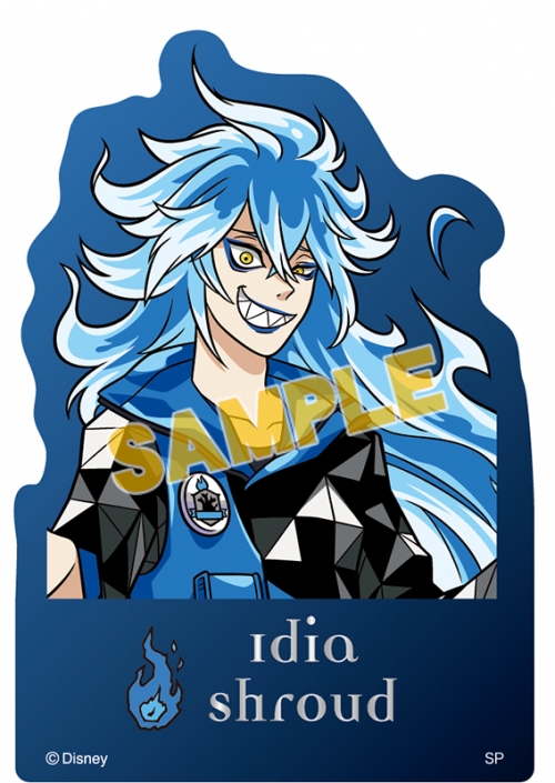 グッズ ステッカー ディズニー ツイステッドワンダーランド キャラクターステッカー V2アート イデア アニメイト