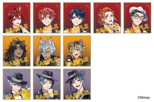 グッズ 色紙 ディズニー ツイステッドワンダーランド ブラインドミニ色紙 Lineアート A アニメイト