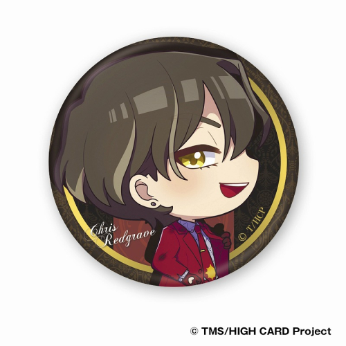 グッズ-バッチ】HIGH CARD 缶バッジ（クリス・レッドグレイヴ 