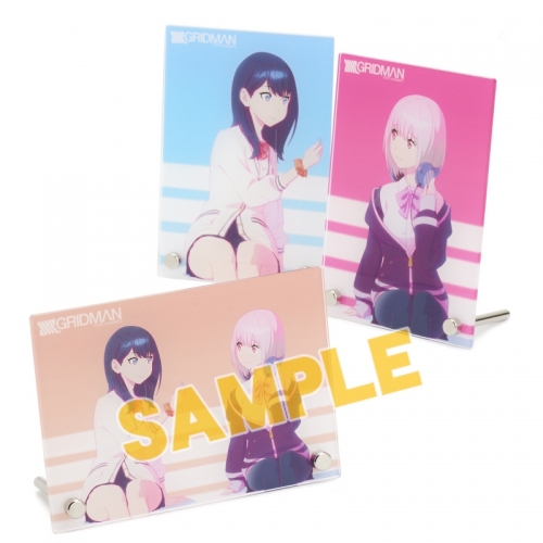 グッズ 置きもの Ssss Gridman イリヤ クブシノブ描き下ろし アクリルプレート 六花 アカネ アニメイト グッズ 置きもの Ssss Gridman イリヤ クブシノブ描き下ろし アクリルプレート 六花 アカネ アニメイト