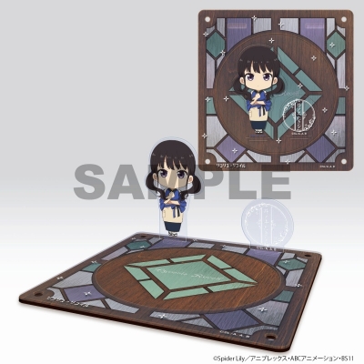 【グッズ-コースター】リコリス・リコイル アクリルスタンドコースター(井ノ上たきな・喫茶リコリコ制服)