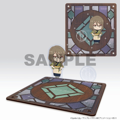 【グッズ-コースター】リコリス・リコイル アクリルスタンドコースター(中原ミズキ・喫茶リコリコ制服)