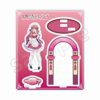 グッズ-スタンドポップ】女神のカフェテラス ジオラマアクリルスタンド 