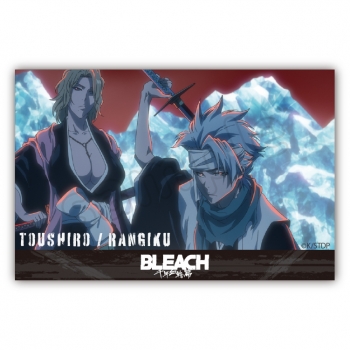 グッズ-置きもの】BLEACH アクリルブロック 日番谷 冬獅郎＆松本 乱菊 BLEACH 原画展アクリルスタンド日番谷冬獅郎松本乱菊