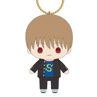 【グッズ-マスコット】3年Z組銀八先生 むにゅぐるみマスコット(お座り) 沖田総悟