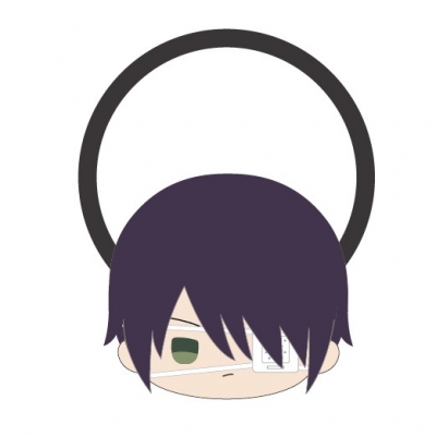 【グッズ-ヘアバンド】3年Z組銀八先生 ぬいぐるみヘアゴム 高杉晋助