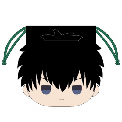 【グッズ-巾着】3年Z組銀八先生 フェイスダイカット巾着 土方十四郎