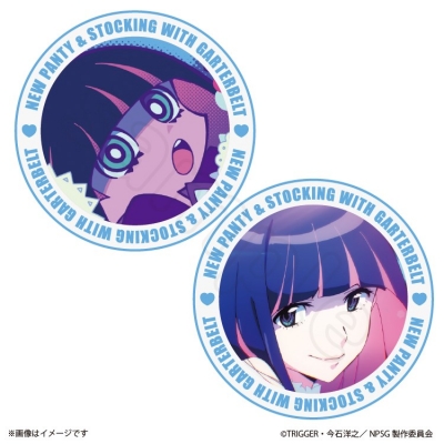 【グッズ-クッション】New PANTY & STOCKING with GARTERBELT ラウンドクッション ストッキング