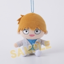 【グッズ-マスコット】モブサイコ100 III × サンリオキャラクターズ(Travel Series) むにゅぐるみマスコット 霊幻新隆の画像