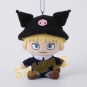 【グッズ-マスコット】モブサイコ100 III × サンリオキャラクターズ(Travel Series) むにゅぐるみマスコット 花沢輝気の画像