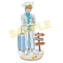 【グッズ-スタンドポップ】モブサイコ100 III × サンリオキャラクターズ(Travel Series) アクリルスタンド 霊幻新隆&シナモロールの画像