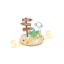 【グッズ-スタンドポップ】モブサイコ100 III × サンリオキャラクターズ(Travel Series) アクリルスタンド エクボ&こぎみゅんの画像