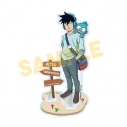 【グッズ-スタンドポップ】モブサイコ100 III × サンリオキャラクターズ(Travel Series) アクリルスタンド 影山律&ハンギョドンの画像